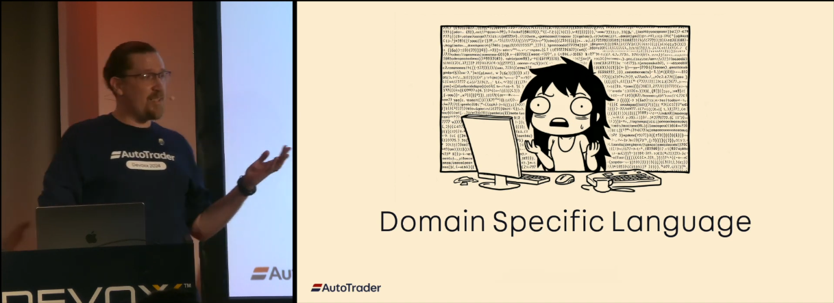 "Domain Specific Language" and a desperate person in front of a PC
